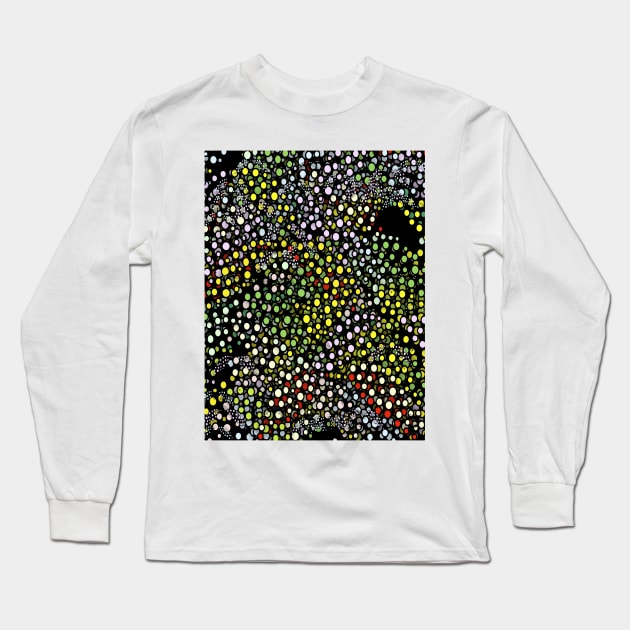 Dots in colours Long Sleeve T-Shirt by artist369